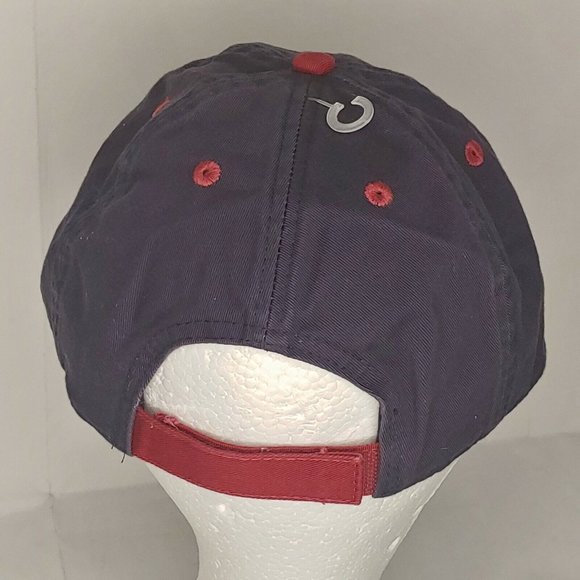 Cleveland Cavaliers Cap Navy Blue Wine Gold Embroidered Logo  Hook Loop OSFA Cap - Picture 7 of 7